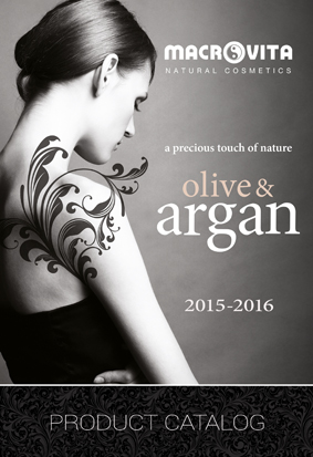 Katalog kosmetyków MACROVITA OLIVE & ARGAN (angielska wersja językowa)